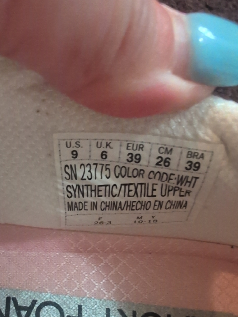 Skechers White Sneakers with Pink Floral Accents - Picture 11 of 15